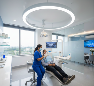 Modern dental clinic in Kolkata using advanced technology