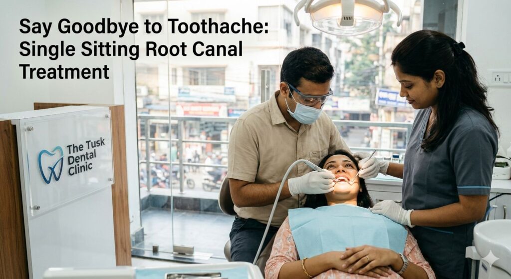 Say Goodbye to Toothache: Single Sitting Root Canal Treatment in Kasba