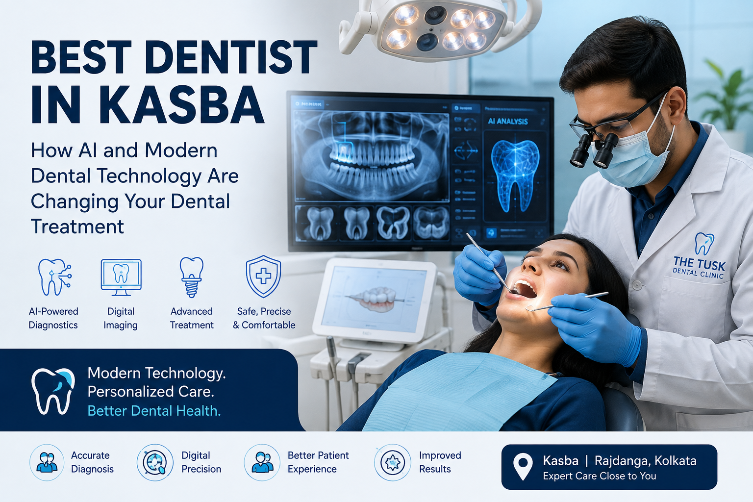 Best Dentist in Kasba using modern dental technology